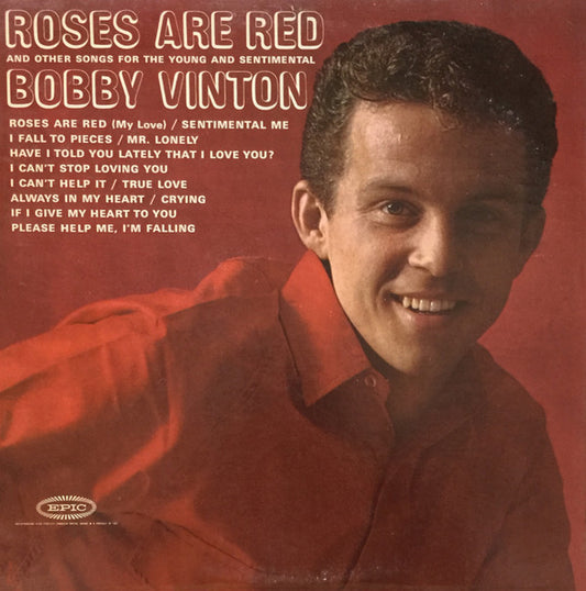 Bobby Vinton - Roses Are Red And Other Songs For The Young And Sentimental (LP, Album, Mono)