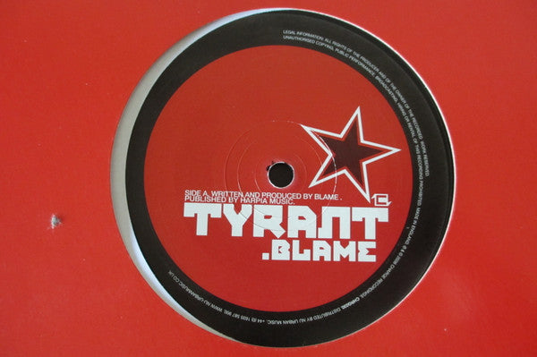 Blame - Tyrant / Prophecy (12")