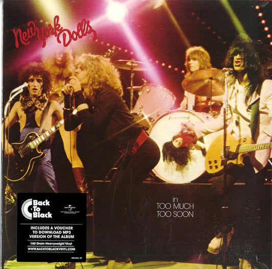 New York Dolls - Too Much Too Soon (LP, Album, RE, 180)