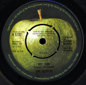 The Beatles - Hey Jude / Revolution (7", Single, 4-P)