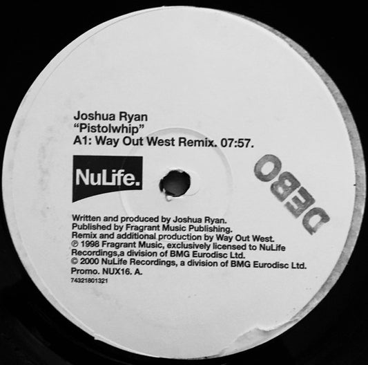 Joshua Ryan - Pistolwhip (12", Promo)