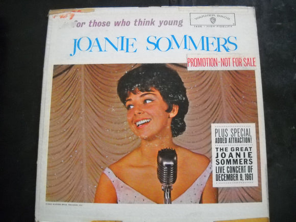 Joanie Sommers - For Those Who Think Young (LP, Album, Mono, Promo)