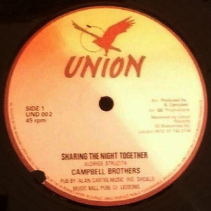 Campbell Brothers (3) - Sharing The Night Together (12", Single)