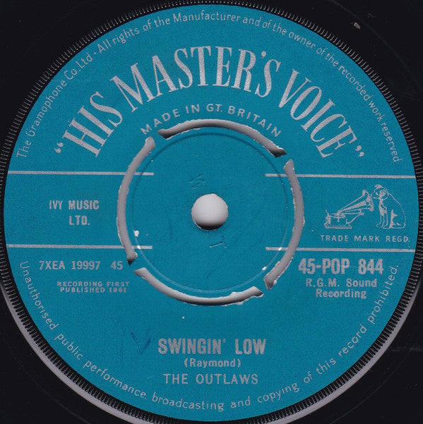 The Outlaws (3) - Swingin' Low (7", Single)