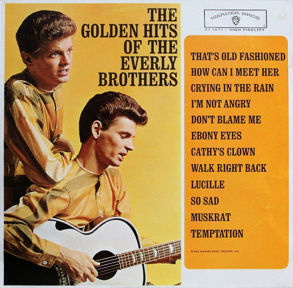 The Everly Brothers* - The Golden Hits Of (LP, Comp)