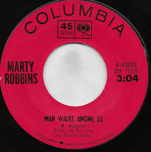 Marty Robbins - Man Walks Among Us / The Cowboy In The Continental Suit (7