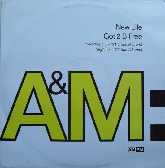 New Life - Got 2 B Free (12", Promo)