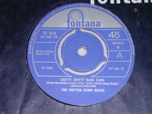 The Button Down Brass - Chitty Chitty Bang Bang (7", Single)