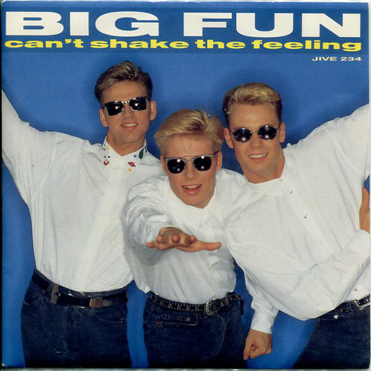 Big Fun - Can't Shake The Feeling (7", Single, Sil)