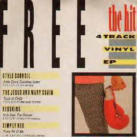 Various - The Hit RED Hot EP (7", EP, Promo)