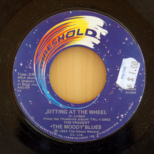 The Moody Blues - Sitting At The Wheel (7", Single, 54 )