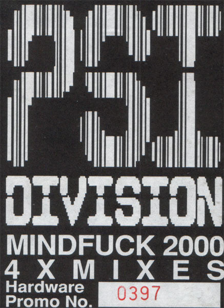 The P.S.I. Division - Mindfuck 2000 (12", Num, Promo, W/Lbl)