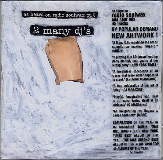 2 Many DJ's - As Heard On Radio Soulwax Pt.2 (CD, Comp, Enh, Mixed, RE)