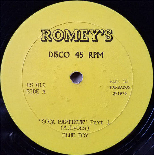 Blue Boy (5) - Soca Baptist (12")