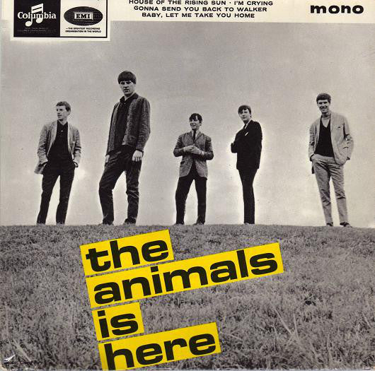 The Animals - The Animals Is Here (7", EP, Mono)