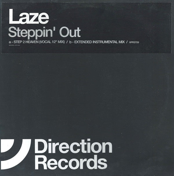 Laze - Steppin' Out (12", Promo)