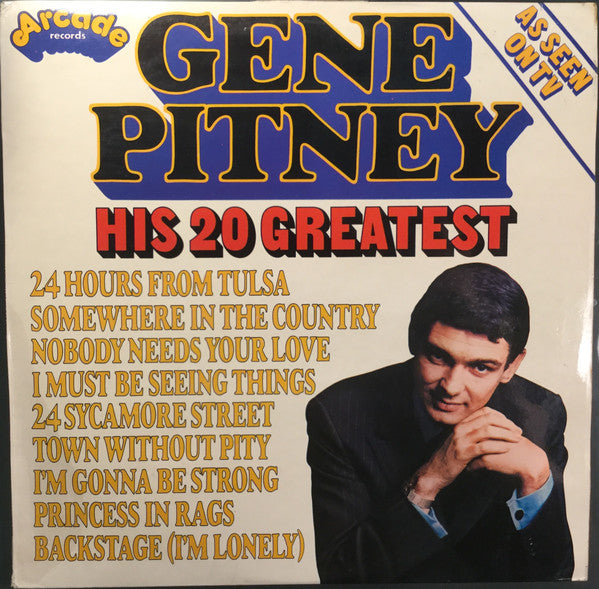 Gene Pitney - His 20 Greatest (LP, Comp)