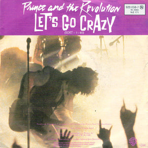 Prince And The Revolution - Let's Go Crazy (7", Single)