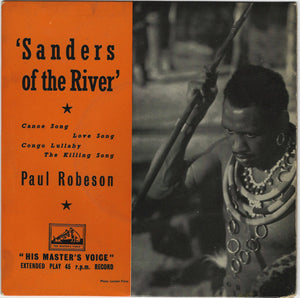 Paul Robeson - Sanders Of The River (7", EP, RE)
