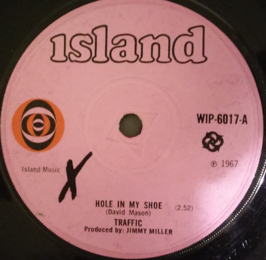 Traffic - Hole In My Shoe / Smiling Phases (7", Single, Sol)