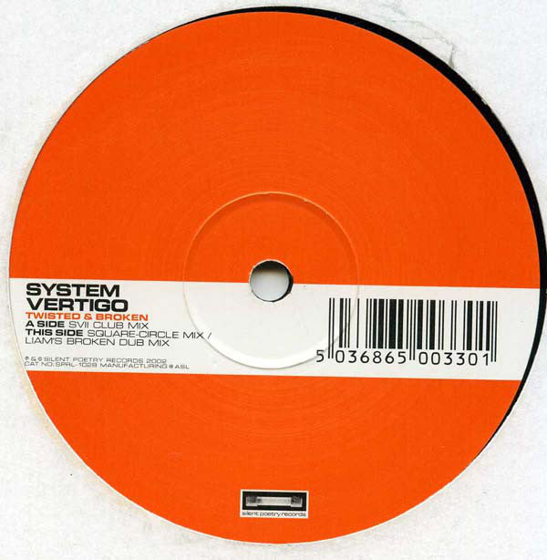 System Vertigo - Twisted & Broken (12", Promo)