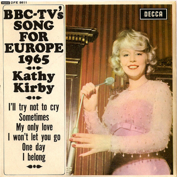 Kathy Kirby - BBC-TV's Song For Europe 1965 (7