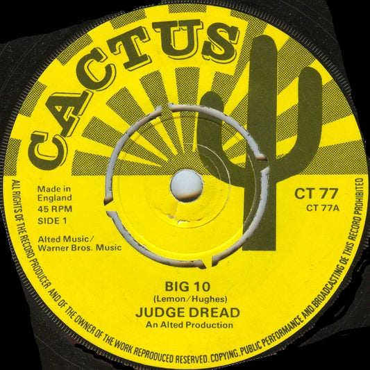 Judge Dread / Dread And I - Big 10 / Rasta Chat (7", Single)