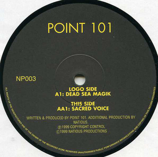 Point 101 - Dead Sea Magik / Sacred Voice (12")