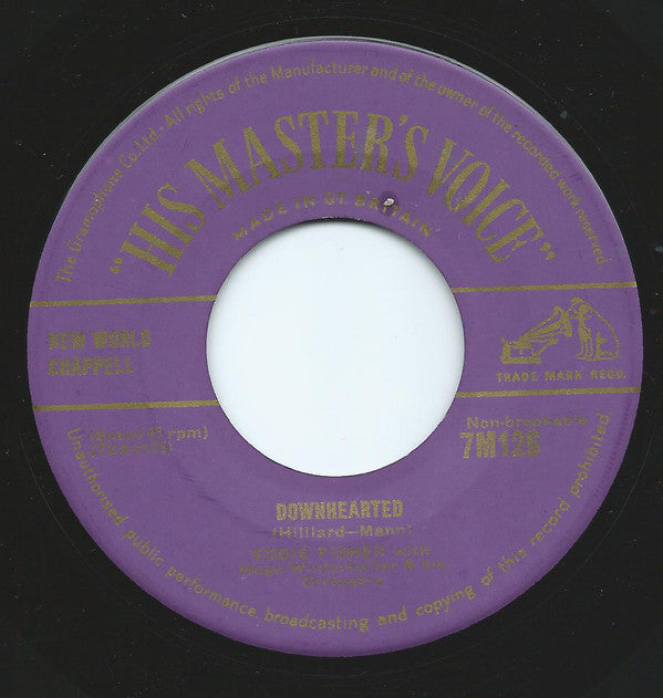 Eddie Fisher With Hugo Winterhalter Orchestra - Downhearted (7")