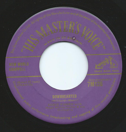 Eddie Fisher With Hugo Winterhalter Orchestra - Downhearted (7")