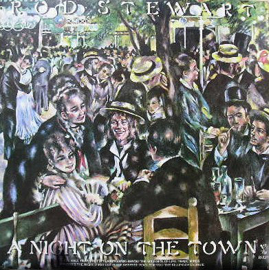 Rod Stewart - A Night On The Town (LP, Album)