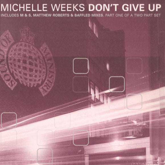 Michelle Weeks - Don't Give Up (Part One) (12