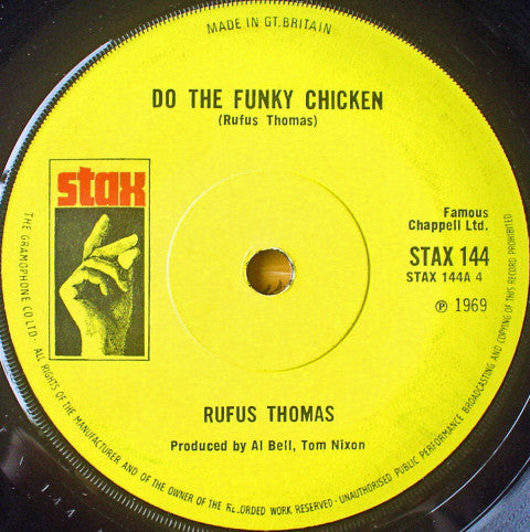 Rufus Thomas - Do The Funky Chicken (7", Single)