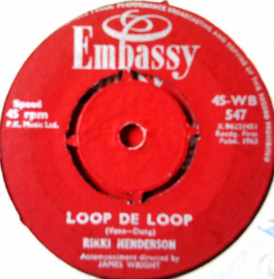 Rikki Henderson - Loop De Loop / The Wayward Wind (7", Single)