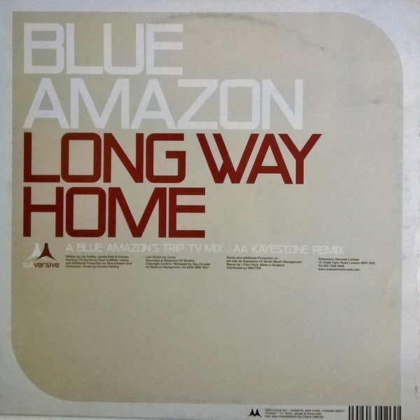 Blue Amazon - Long Way Home (12")