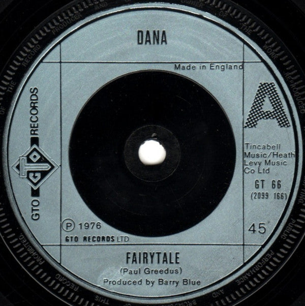 Dana (9) - Fairytale (7", Single)