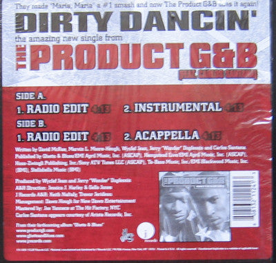 The Product G&B Featuring Carlos Santana - Dirty Dancin' (12")