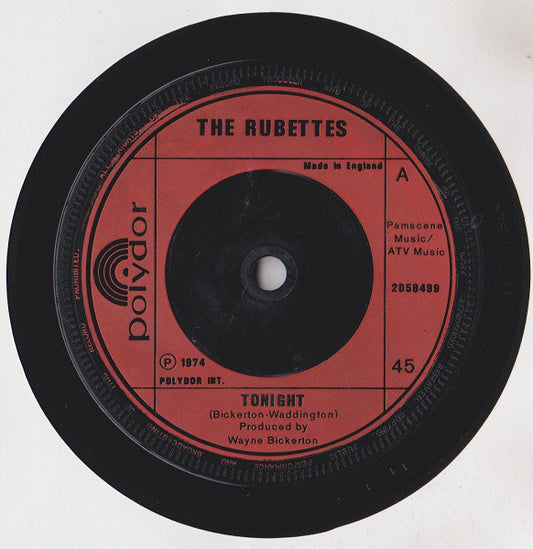 The Rubettes - Tonight (7", Single)