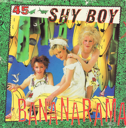 Bananarama - Shy Boy (7", Single, Pap)