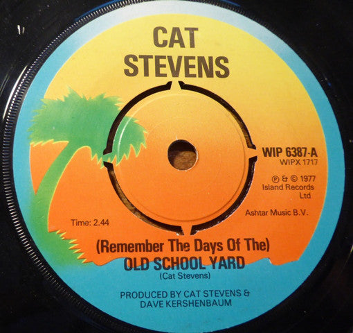 Cat Stevens - (Remember The Days Of The) Old School Yard (7", Single)