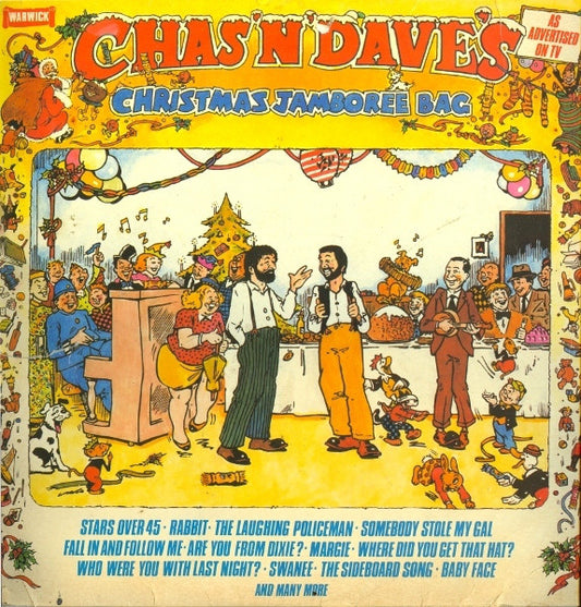 Chas And Dave - Chas 'N' Dave's Christmas Jamboree Bag (LP, Album)