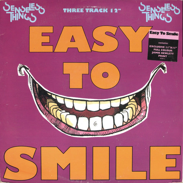 Senseless Things - Easy To Smile (12", Single)