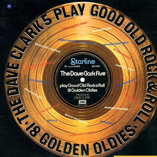 The Dave Clark Five - Play Good Old Rock  & Roll - 18 Golden Oldies (LP, Comp)