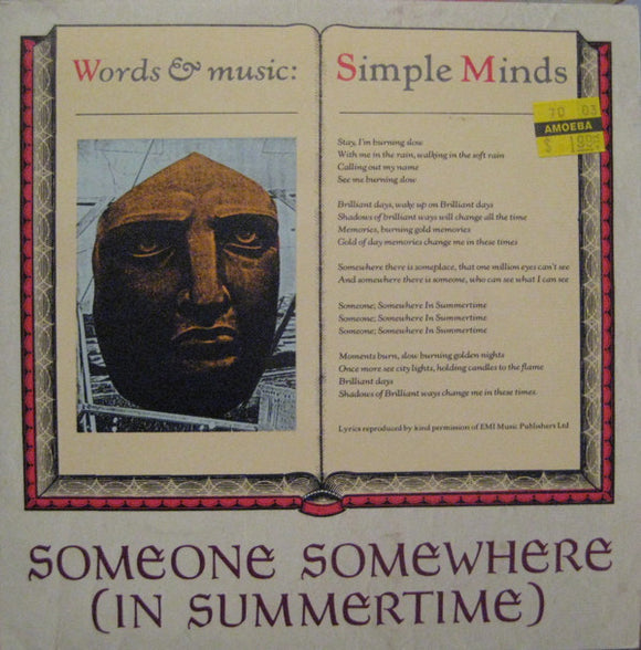 Simple Minds - Someone Somewhere (In Summertime) (7