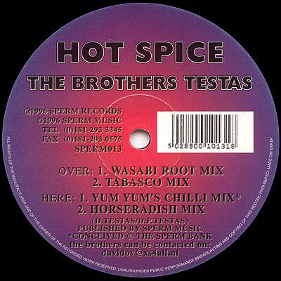 The Brothers Testas - Hot Spice (12")