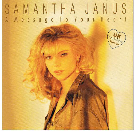 Samantha Janus - A Message To Your Heart (7")