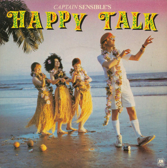 Captain Sensible - Happy Talk (7", Single)