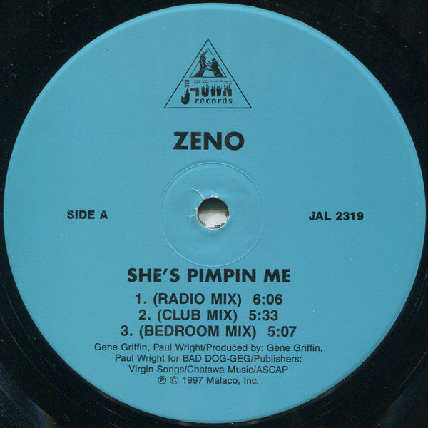 Zeno - She's Pimpin' Me (12")