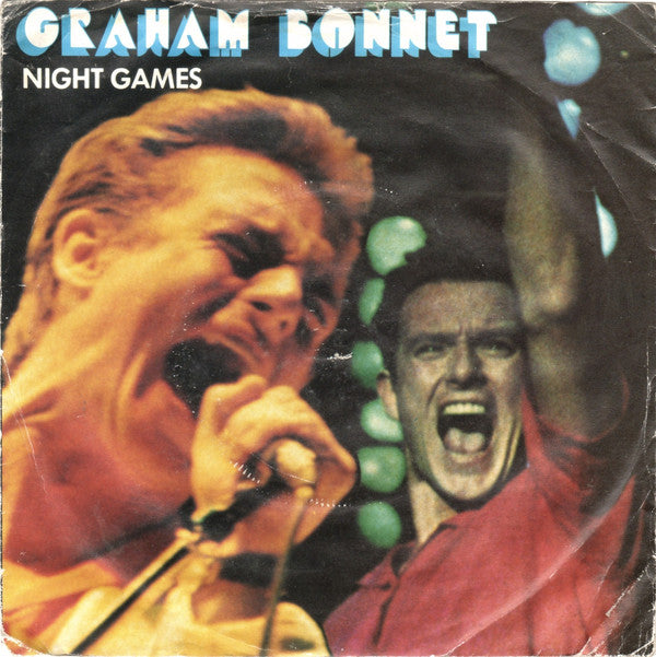 Graham Bonnet - Night Games (7", Single, Sil)