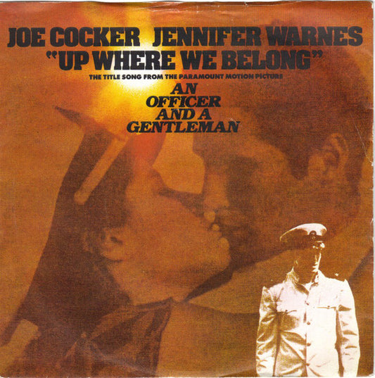 Joe Cocker, Jennifer Warnes - Up Where We Belong (7", Single, Pus)